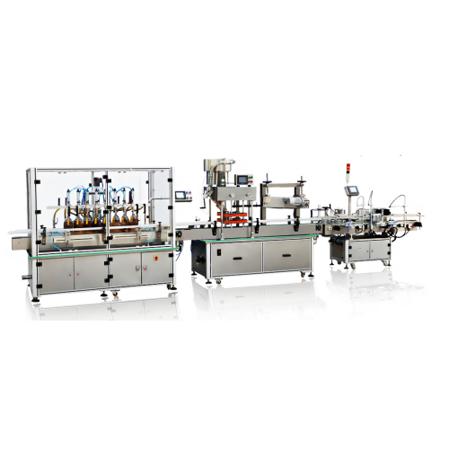 Used Liquid Filling Line Automatic Various Oils Water Filling Machine Manufactory